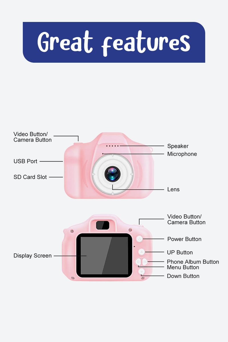 Câmera Infantil LittleLens