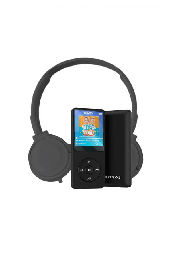 Reprodutor MP3/MP4 com Fones de Ouvido