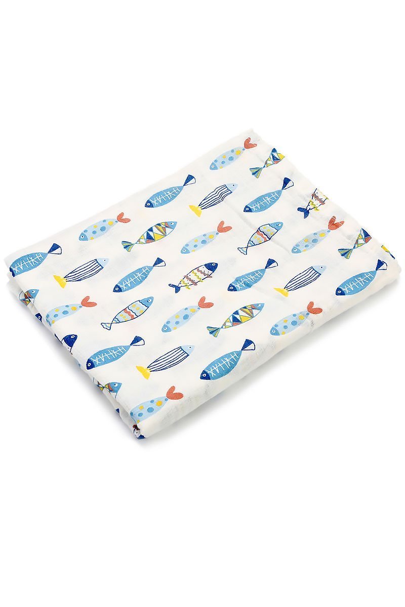 Lençol Musselina para Bebê Multiuso 100% Algodão